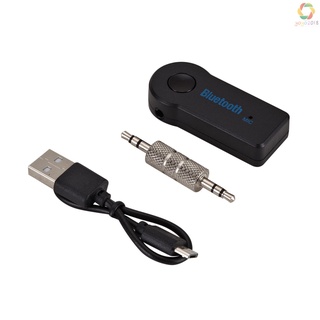 Receptor de Audio AUX BT para coche/Kit de manos libres/adaptador de música inalámbrico con micrófono para altavoz estéreo de coche (1)