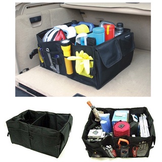 Premium Car Boot Organiser Collapsible Storage Bag Trunk for Rear SUV Van (9)