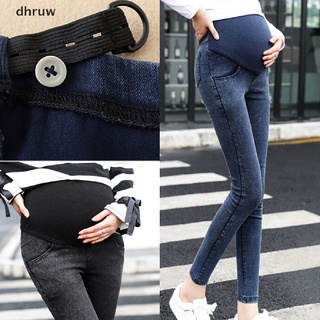 Dhruw Moda Mujeres Embarazadas Pantalones Delgado Skiny Jeans Casual Vaqueros De Maternidad CO (1)
