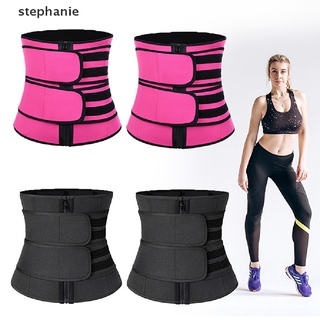 [stephanie] Body Waist Trainer Corset Women Girdle Slimming Belt Weight Loss Sport Sheath .