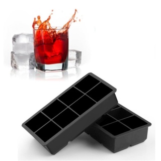 diy creative big ice cube molde forma cuadrada silicona bandeja de hielo fruta cubo de hielo fabricante de bar accesorios de cocina