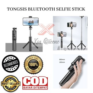 Xoq - palo de Selfie Bluetooth portátil, palo Selfie, trípode con mando a distancia para Smartphones