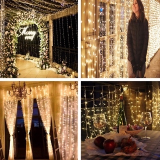 [9.11] decoración del día de navidad linterna de la puerta de la cortina de la lámpara de la lámpara de la boda