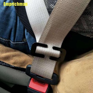 [Emprichman] ajustador de cinturón de seguridad de Metal para coche de 38/52 mm/Clip de bloqueo automotriz/abrazadera para cinturón