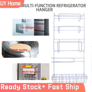 [0907] Estante lateral para refrigerador, soporte de pared lateral, multifuncional, organizador de cocina [UYHOME]