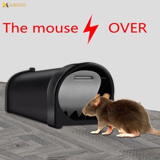 Venta rápida nueva trampa de ratón vivo trampa sin matar plástico reutilizable pequeña trampa de ratas roedores Catcher Control de plagas globalelec