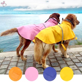 Adorable Chamarra De abrigo impermeable Para perros a prueba De lluvia abrigo De lluvia reflectante ropa Para perros pequeños medianos Grandes (1)
