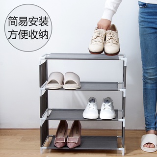 Zapatero simple de múltiples capas para el hogar a prueba de polvo montaje económico dormitorio pequeño zapatero puerta que ahorra espacio almacenamiento de gabinete de zapatos