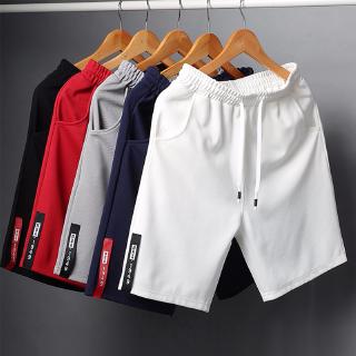 Pantalones Cortos Casuales Para Hombres , De Playa Deportivos Recortados Con Cordón , Ropa De Hombre M-4XL (1)