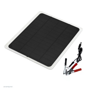 ~ 10w12v Flexible policristalino Kit de Panel Solar de emergencia al aire libre placa eléctrica
