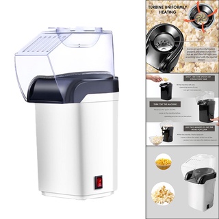 Small DIY Hot Air Electric Popcorn Popper Maker Machine EU 1200W BPA-Free