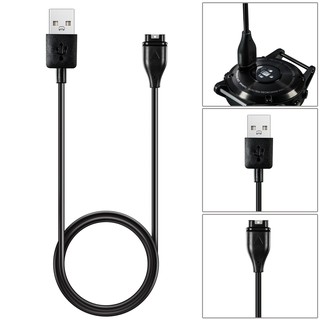 O!1M negro Cable de carga USB de datos para Garmin Approach S2 S4 Fenix5 5S 5X
