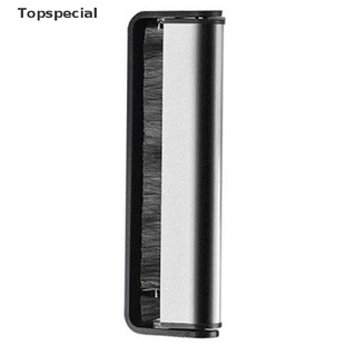 [Topspecial] Vinyl Record Cleaning Brush Anti Static Carbon Fiber LP Record Turntable Brush .