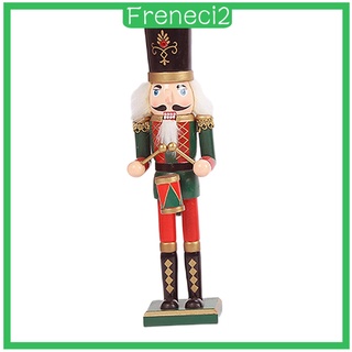 [Freneci2] 30cm adornos De navidad Nutcracker De madera Figuras Soldado títere juguete Para navidad fiesta temática al aire libre