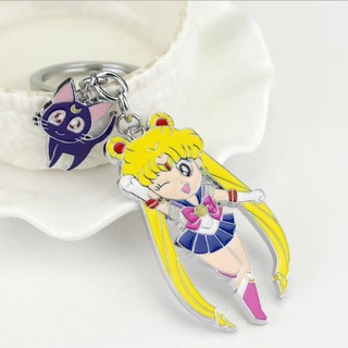 Llavero de Sailor Moon para mujer/llavero de Hare