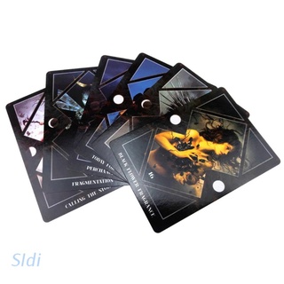 sidi espejo oscuro oracle tarjetas 32 cartas baraja tarot familia fiesta juego de mesa astrología adivinación destino cartas tarot
