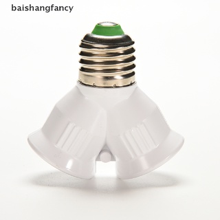 Bsfc Screw E27 LED Base Light Lamp Bulb Socket 1 to 2 Splitter Adapter Converter Fancy