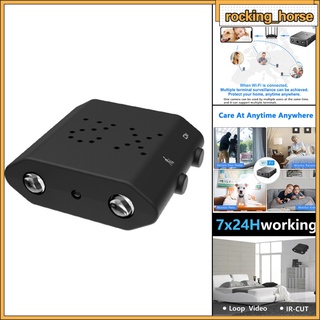 XIAOMI Mini cámara De vigilancia Dv grabadora De video con Sensor De movimiento infrarrojo Nanny Cam Para el hogar al aire libre con tarjeta (6)