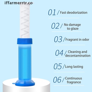 【iffarmerrtr】 Flower Aromatic Gel Toilet Deodorant Cleaner Remove Odors Household Chemicals CO (2)