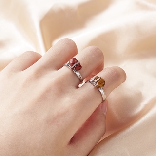 alambre envuelto anillos de cristal reiki piedra curativa natural amatista ágatas rosa cuarzo moda mujeres anillos fiesta boda joyería (6)