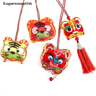 shb> año del tigre chino año nuevo mascota zodiaco sonido tigre juguetes colgante regalo bien