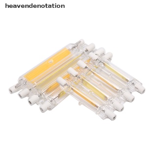 [heavendenotation] r7s cob bombilla led tubo de vidrio para reemplazar luz halógena punto de luz 78 mm 118 mm
