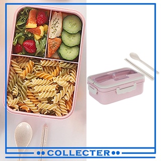 [Collecter] Portátil Bento fiambrera contenedor de alimentos 1000ml Microwavable cuadrado caja de almuerzo