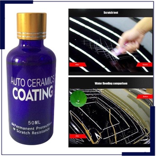 Promoción 50 ml 9 H esmalte De coche abrigo De cerámica Líquido revestimiento hidrofóbico Nano cerámica Auto detalles De vidrio (7)