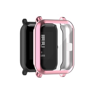 Full Coverage Plating TPU case for Huami Amazfit GTS 2 Mini Protective Cover Shell (7)