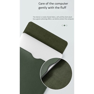 bubm funda para portátil macbook bolsa protectora de 13,3 pulgadas el interior paquete de ordenador portátil para macbook bolsa de mano negro (6)