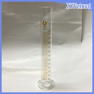 pro medidor de vidrio graduado cilindro herramientas de laboratorio caño de laboratorio