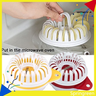 SPRIN Microwave Oven Potato Fruit Crisp Chip Maker Slicer Baking Tray Kitchen Tool (1)