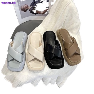 zapatillas de suela gruesa mujer verano 2021 nueva moda coreana simple y versátil cómodo antideslizante sandalias y zapatillas desgaste chanclas