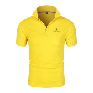 Balenciaga Men's Polo Collar t Shirt Summer Business Casual Fashion Lapel Golf Polos Shirt Tennis Shirt