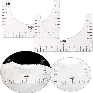 5 pzs Camiseta De alineación regla Para medición herramienta De medición