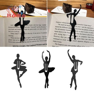 homoation papelería libro clip estudiante regalo bookfolder ballet marcador portátil creativo escuela suministros de oficina metal paginación marca
