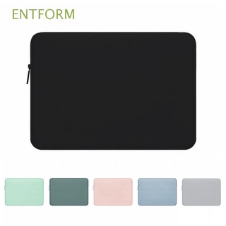 ENTFORM 13 14 15 inch Business Sleeve Case Fashion Shockproof Laptop Bag Universal PU Leather Soft Ultra Thin Notebook Pouch/Multicolor