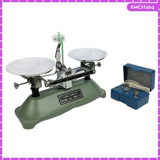 100g Table Balance Scale with with 5 Weights(5g, 10g, 20g , 50g, 100g), Physics