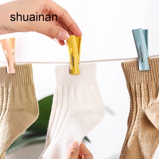 10/20 pzs clavijas de Clip para ropa interior/calcetines/calcetines/colgador de plástico a prueba de viento/secado multifuncional