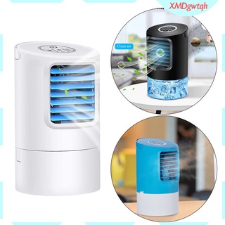 personal mini aire acondicionado ventilador mesa enfriador de aire con temporizador enchufe reino unido