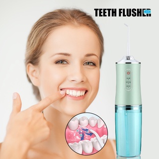 Agua Flosser recargable impermeable limpiador de dientes portátil Dental irrigador Oral para viajes a casa