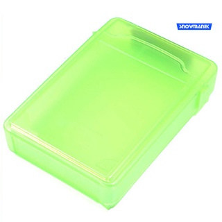Green Hard Drive Disk Plastic Protect Storage Box Case for 3.5 Inch SATA IDE HDD (4)