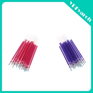 prettyia - rotulador borrable de alta temperatura (40 x rojo y azul)