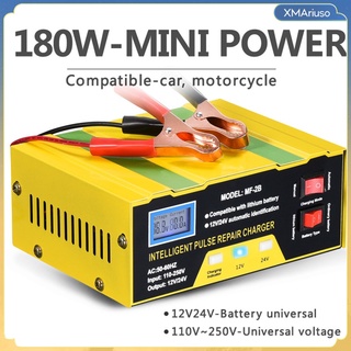 12v 24v eléctrico smart pulse cargador de batería de coche cargador de plomo
