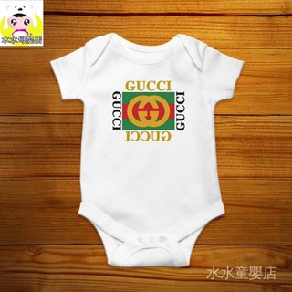 Gucci Gucci Body de bebé De niñoTCamiseta Ropa para bebés rEIr (1)