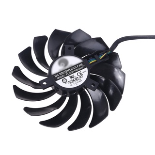 DA 2PCS PLD10010S12HH 4PIN FOR MSI Radeon R9 RX470 480 570 580 GTX1080Ti 1080 1070 1060 GAMING Graphics Card Cooler Fan (3)