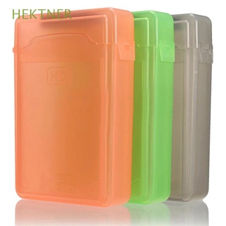HEKTNER Portable HDD Enclosure 3.5 Inch Hard Drive Enclosure HDD Case Storage Devices Multi Color IDE SATA Durable Hard Disk Box/Multicolor (1)