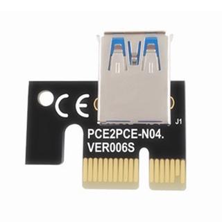 adaptador de tarjeta de imagen de 60cm ver009s pci-e riser card pcie 1x a 16x cable de datos usb 3.0 seagate micrómetro (3)