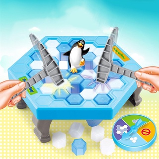 [sudeyte] save penguin ice block breaker trampa juguetes divertidos padres niños niños juego de mesa (1)