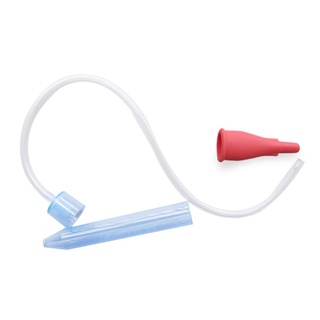 Aspirador de nariz portátil de succión para bebé, punta suave, aspirador Nasal (1)